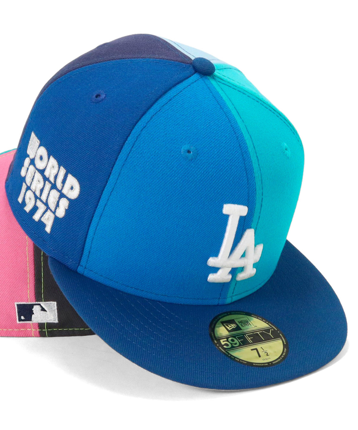 NEW ERA kolor×District キャップ　美品 NEW ERA ニューエラキャップMLB 59FIFTY トナルカラー ONSPOTZ