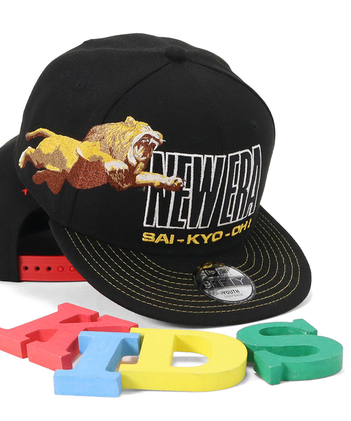 NEW ERA（ニューエラ） キッズ キャップ 最強王図鑑コラボ : ONSPOTZ