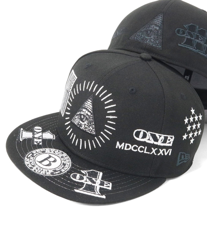 New Era LA 59FIFTY キャップ サイン入り 7 1/2 NEW ERA ニューエラ キャップ 59FIFTY ONSPOTZ別注 : ONSPOTZ