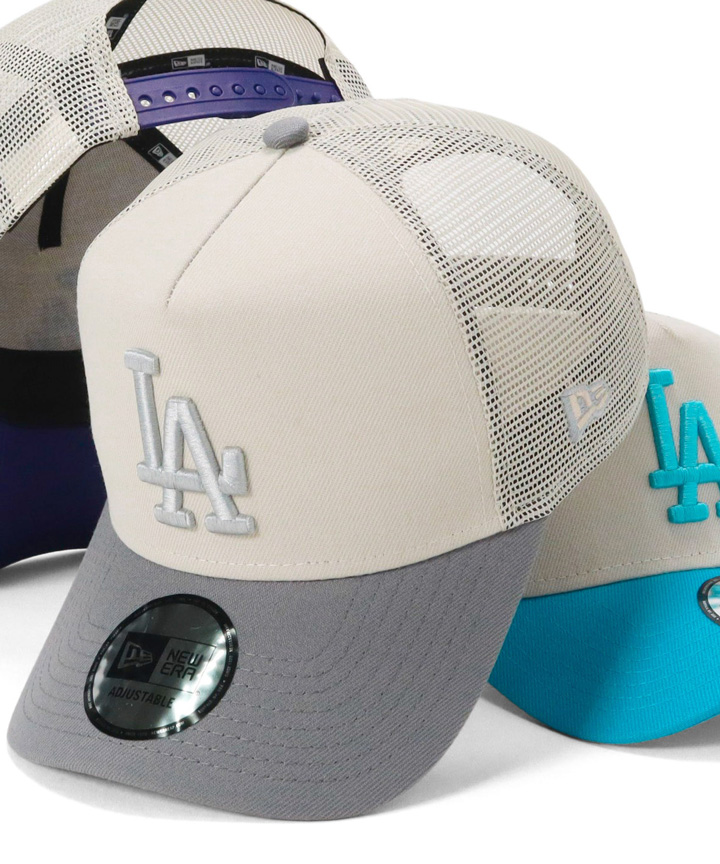 NEW ERA ニューエラメッシュキャップ 9FORTYA-FRAME LA
