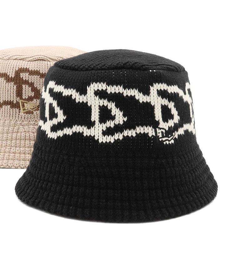 NEW ERA(ニューエラ) ニットバケットハット フラッグチェーン バケハ NEW ERA(ニューエラ) ニットバケットハット フラッグチェーン バケハ