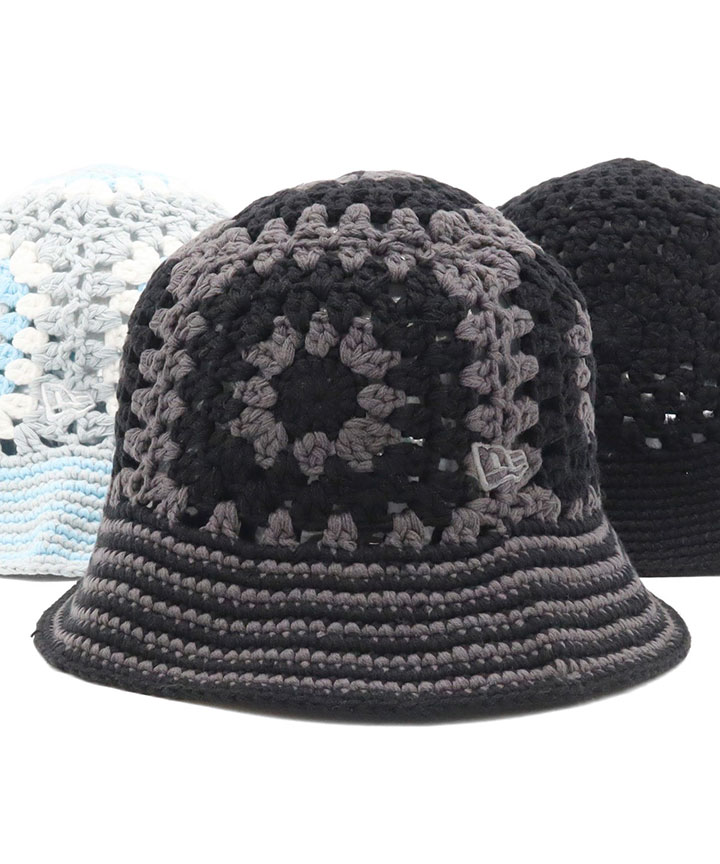 NEW ERA（ニューエラ） クロシェハット 模様編み : ONSPOTZ Yahoo