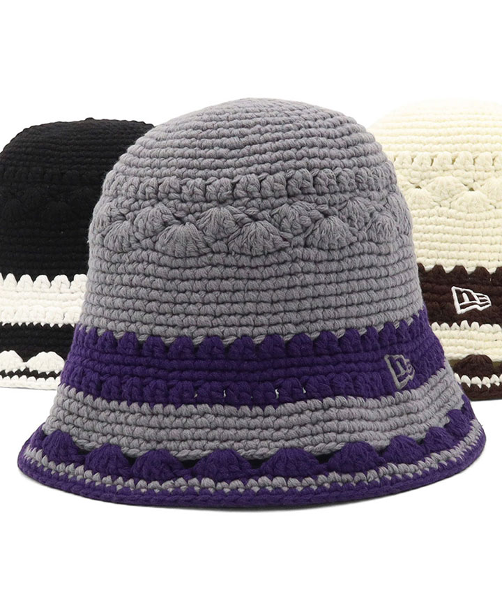 NEW ERA（ニューエラ） ニットクロッシェ 模様編み : ONSPOTZ Yahoo