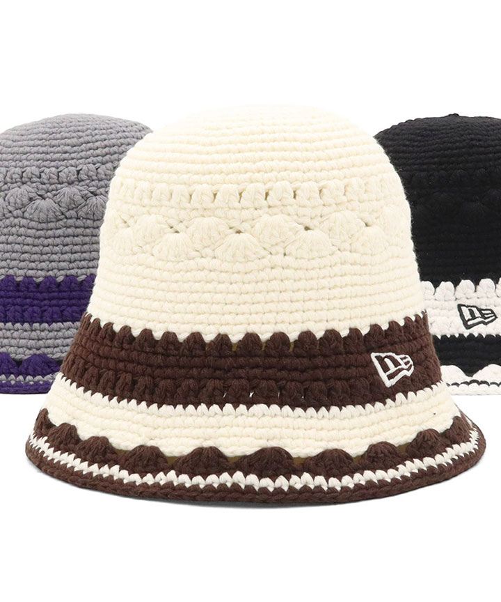 NEW ERA（ニューエラ） ニットクロッシェ 模様編み : ONSPOTZ Yahoo
