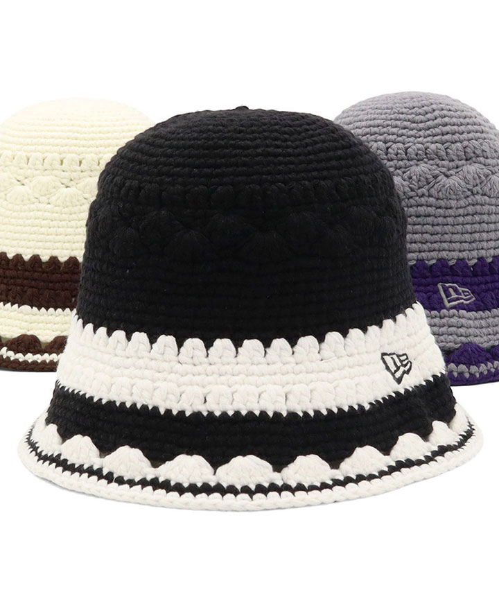 NEW ERA（ニューエラ） ニットクロッシェ 模様編み : ONSPOTZ Yahoo