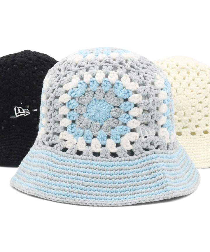 NEW ERA（ニューエラ） クロシェハット 模様編み : ONSPOTZ Yahoo
