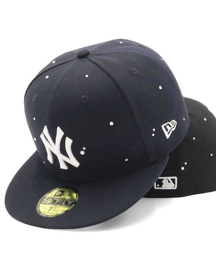 NEW ERA（ニューエラ） キャップ 59FIFTY MLB ラインストーン