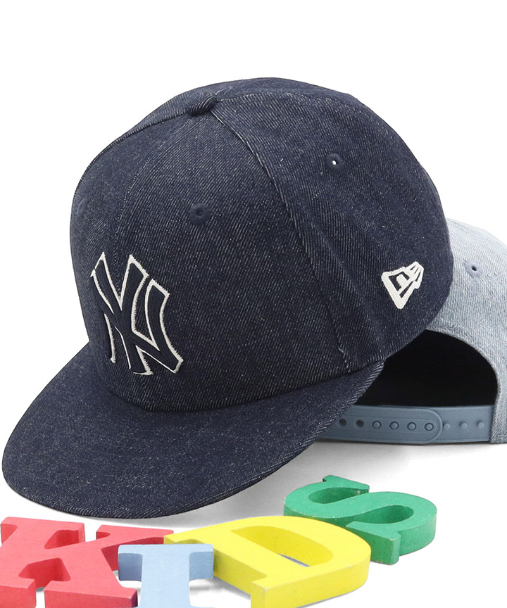 NEW ERA（ニューエラ） キッズキャップ Youth9FIFTY MLBデニム