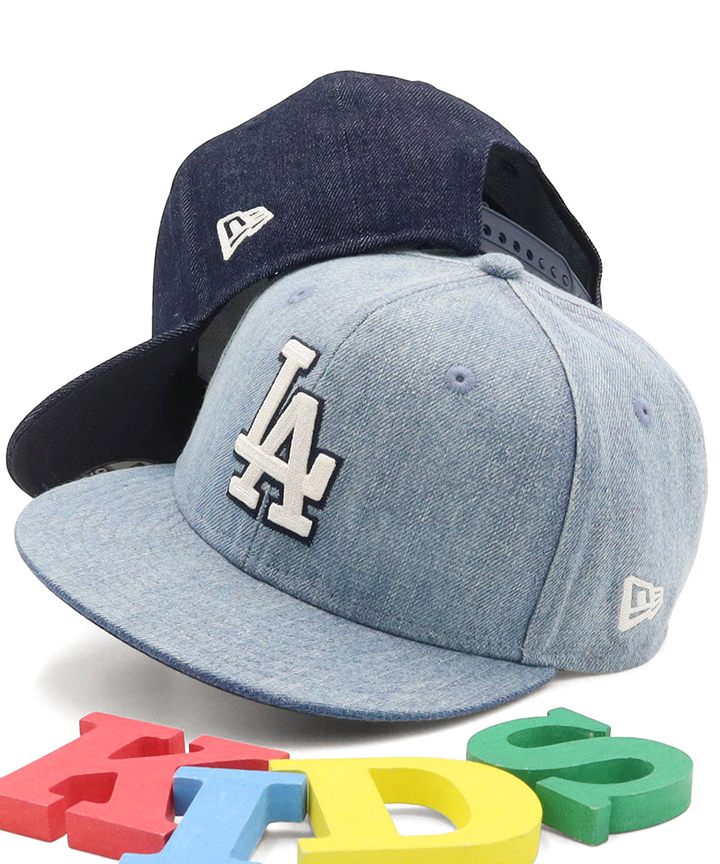 NEW ERA（ニューエラ） キッズキャップ Youth9FIFTY MLBデニム