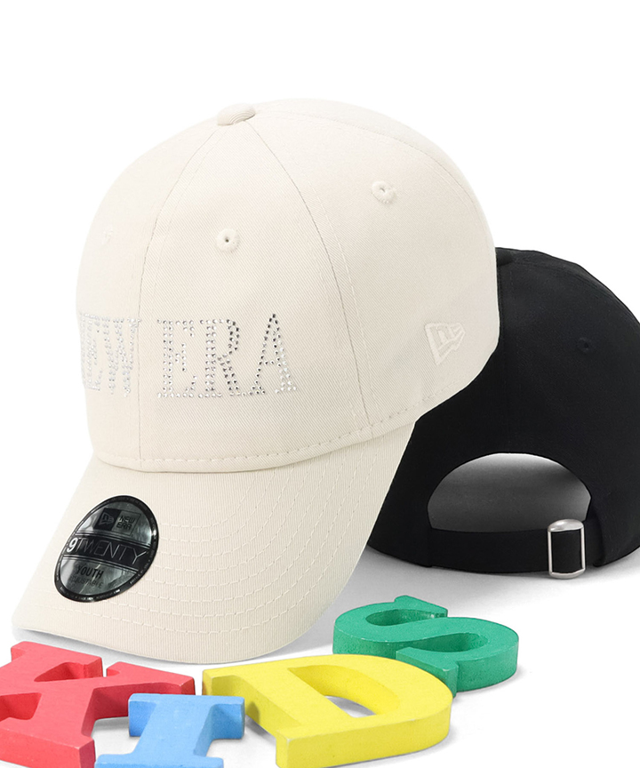 NEW ERA（ニューエラ） キッズキャップ 9TWENTY ラインストーン