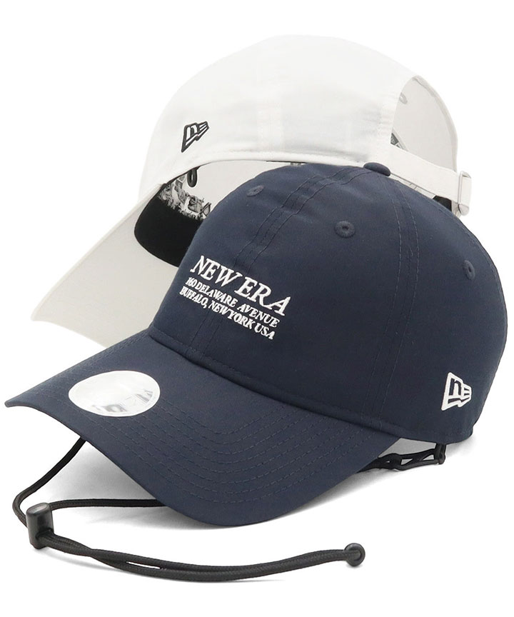 NEW ERA（ニューエラ） ゴルフキャップ 9TWENTYロングバイザー 顎紐