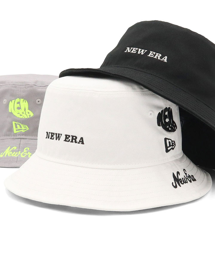 NEW ERA（ニューエラ） ゴルフ バケットハット アーカイブロゴ