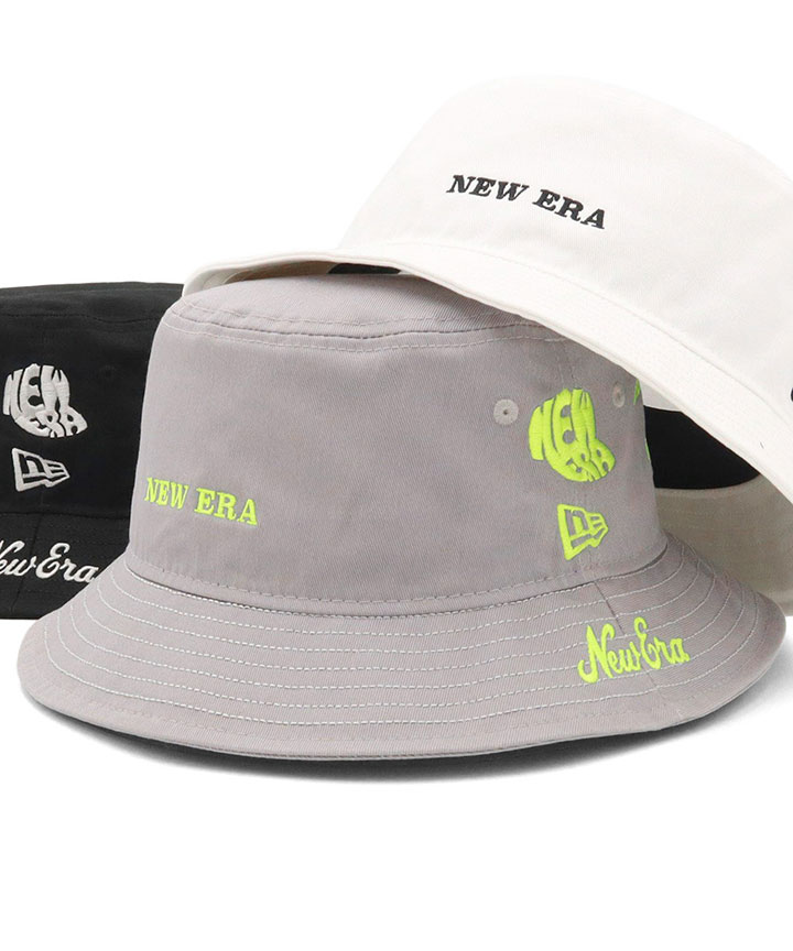 NEW ERA（ニューエラ） ゴルフ バケットハット アーカイブロゴ