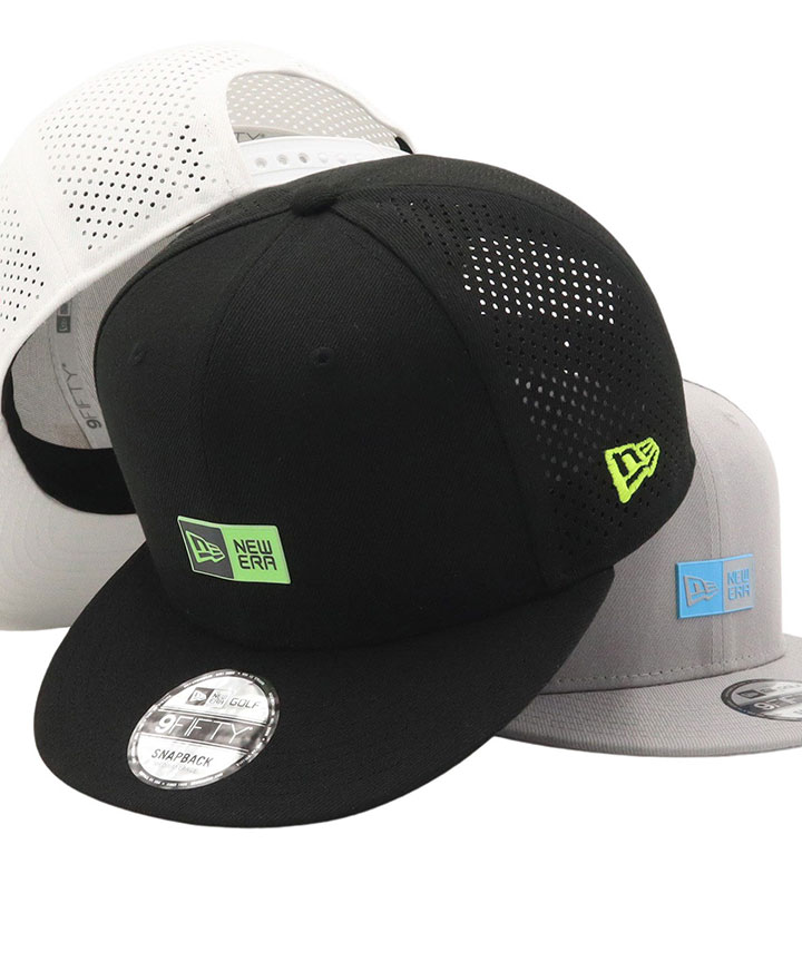 NEW ERA（ニューエラ） ゴルフキャップ 9FIFTY メッシュレーザー