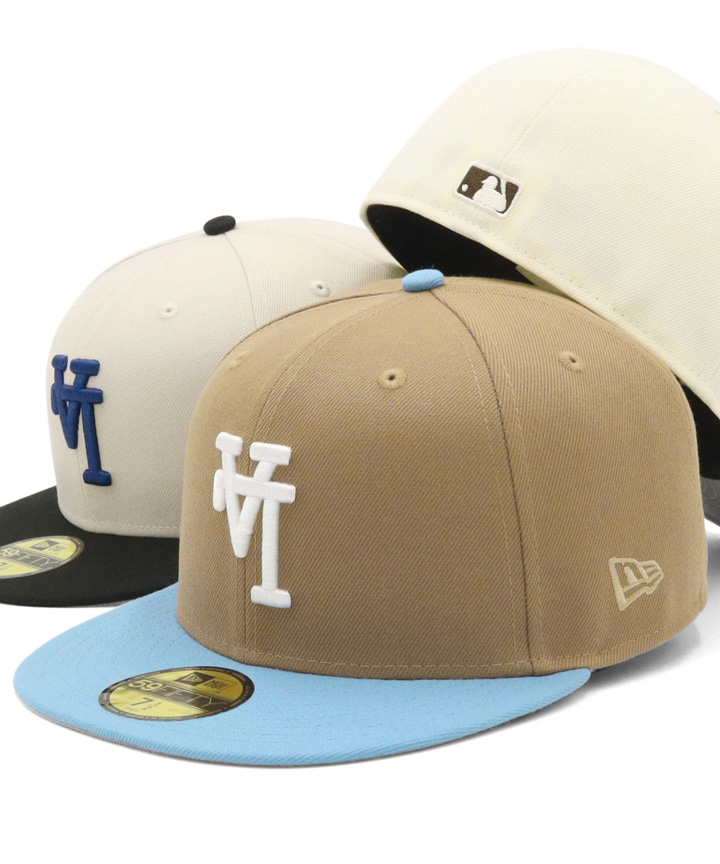 【新品】ニューエラ 59fifty ドジャース 7 1/2 thecap別注 新品】ニューエラ 59fifty ドジャース 7 1/2 thecap別注 帽子