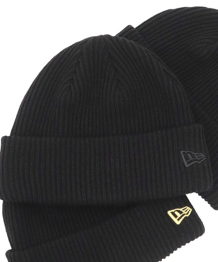 NEW ERA（ニューエラ） ニット帽 メタリックロゴ ONSPOTZ別注