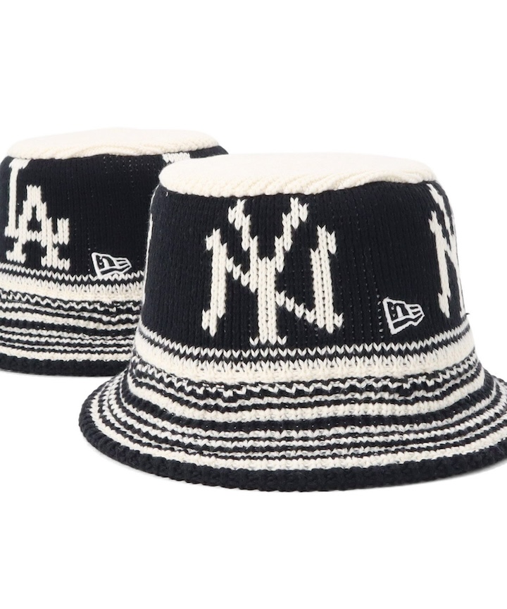 NEW ERA（ニューエラ） ニットバケットハット MLB ONSPOTZ別注