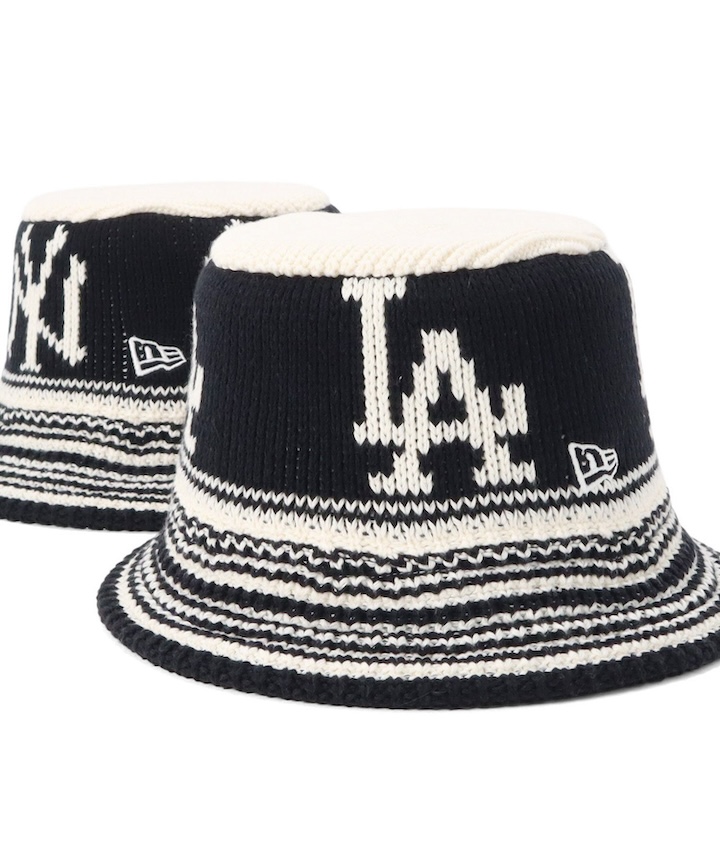 NEW ERA（ニューエラ） ニットバケットハット MLB ONSPOTZ別注