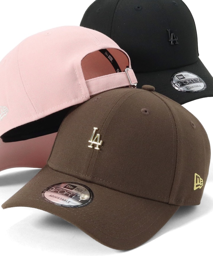 【特注モデル】NEW ERA ドジャース 国内未発売 9FORTY #1 9FORTY ロサンゼルス・ドジャース ペブル × ダークロイヤル