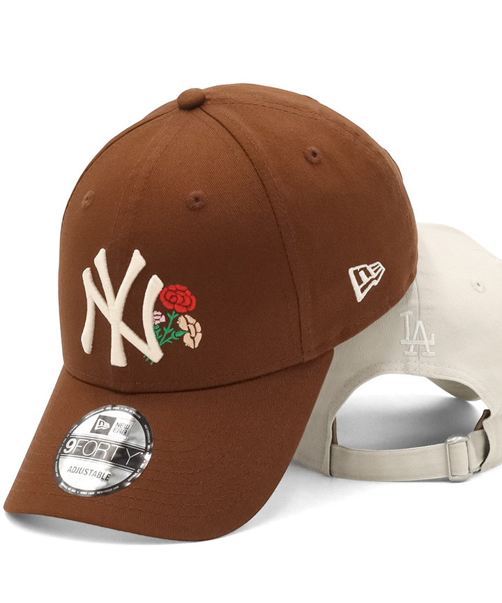 NEW ERA（ニューエラ） ニューエラキャップ 9FORTY 母の日花柄 MLB