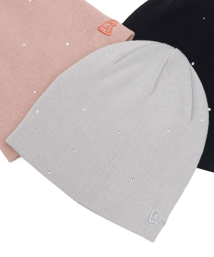 NEW ERA（ニューエラ） ニット帽 ビーニー ラインストーン : ONSPOTZ
