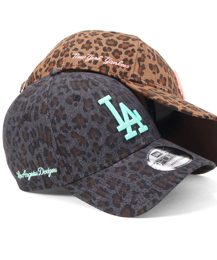 NEW ERA（ニューエラ） ニューエラキャップ 9FORTY レオパード柄MLB