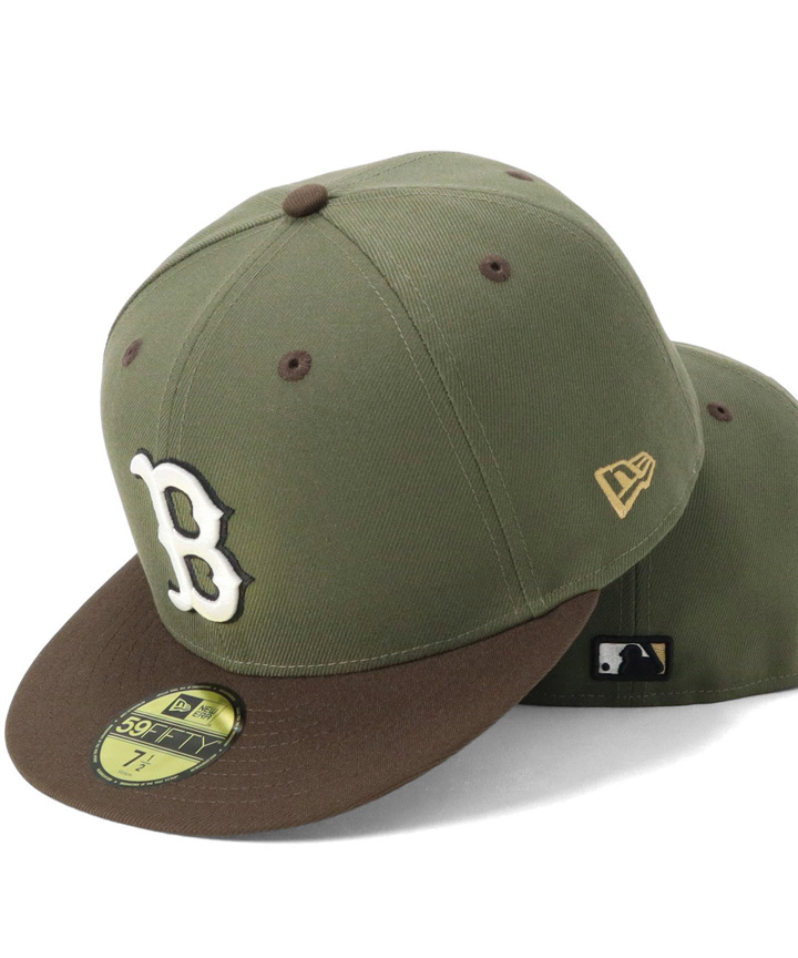Bristol 59FIFTY キャップ 7 1/4 オリーブ NEW ERA（ニューエラ） ニューエラキャップ 59FIFTY MLB ONSPOTZ別注