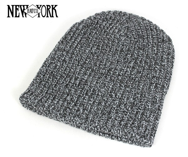 ニューヨークハット ニット帽 帽子 ニットキャップ NEW YORK HAT ブラック [返品・交換対象外] :NYHK122:帽子屋オン