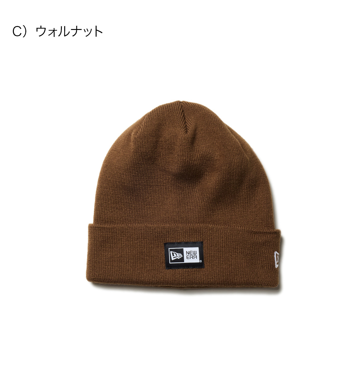 NEW ERA ニューエラ ボックスロゴ カフ ニット帽 : ONSPOTZ