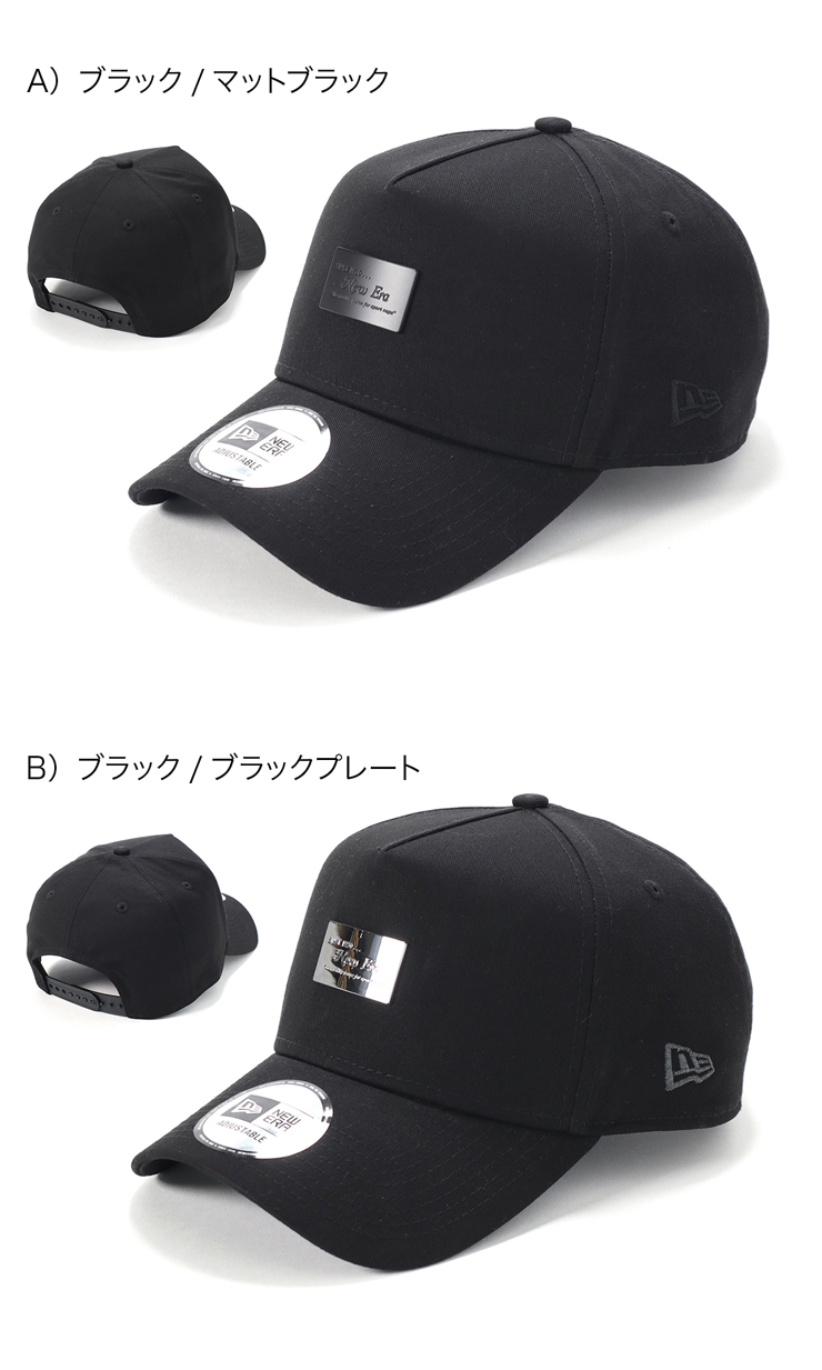 NEW ERA ニューエラ キャップ メタルプレート ONSPOTZ別注 NEW ERA ニューエラ キャップ メタルプレート ONSPOTZ別注