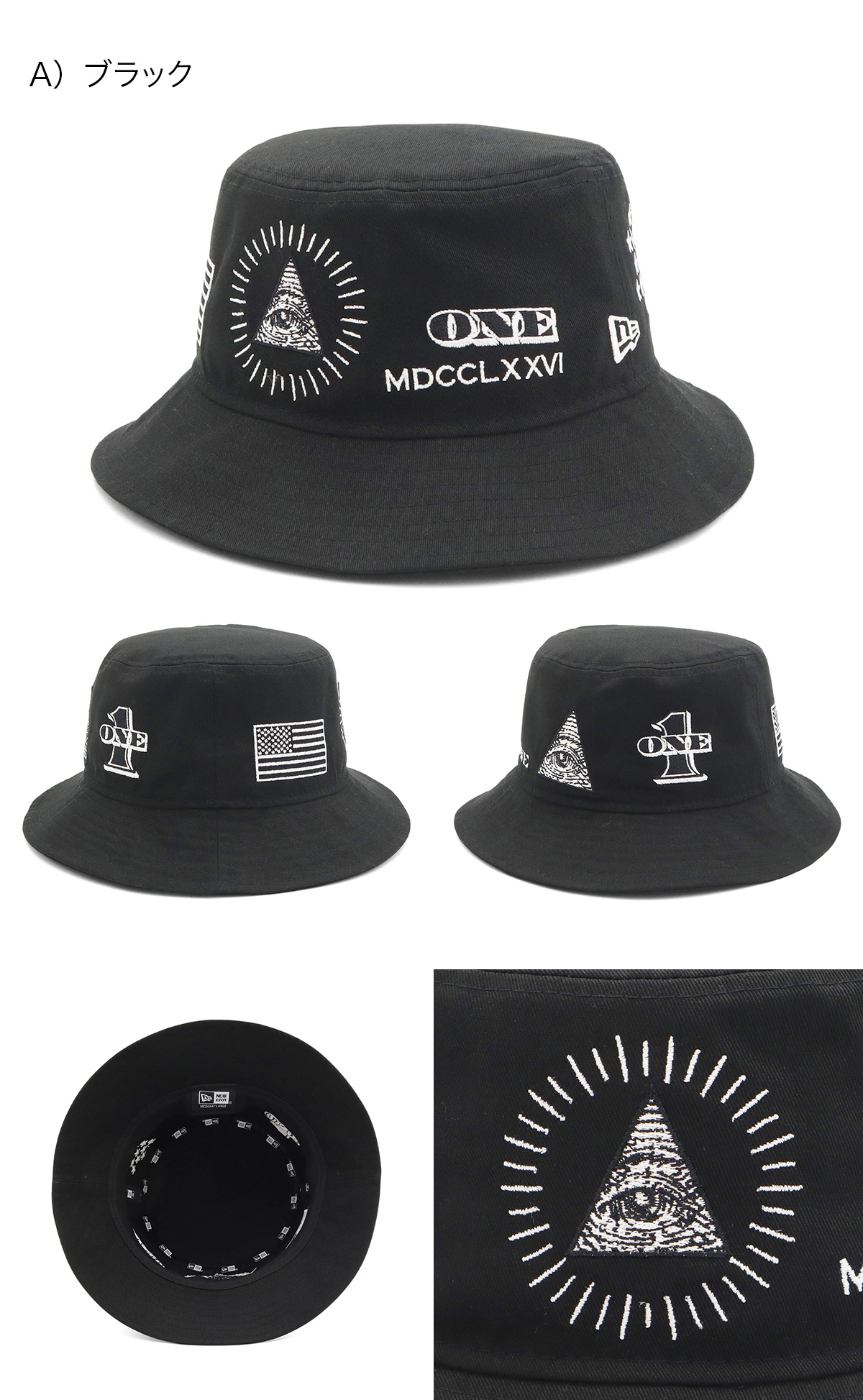 NEW ERA ニューエラ バケット DOLLAR ONSPOTZ別注 : ONSPOTZ