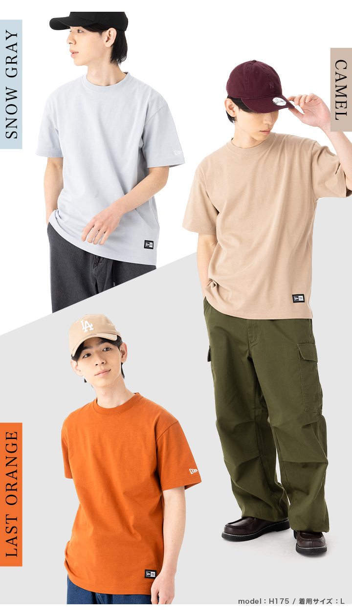 NEW ERA（ニューエラ） 半袖Tシャツ ONSPOTZ別注 裾ボックスロゴ