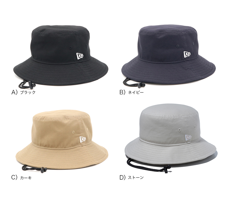 NEW ERA（ニューエラ） アドベンチャーハット 無地 : ONSPOTZ Yahoo