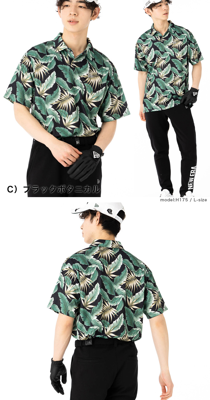 NEW ERA ニューエラ ゴルフウェア ポロシャツ 柄 : ONSPOTZ