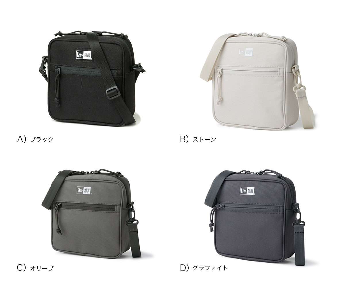 NEW ERA（ニューエラ） スクエア ショルダーポーチ BAG : ONSPOTZ