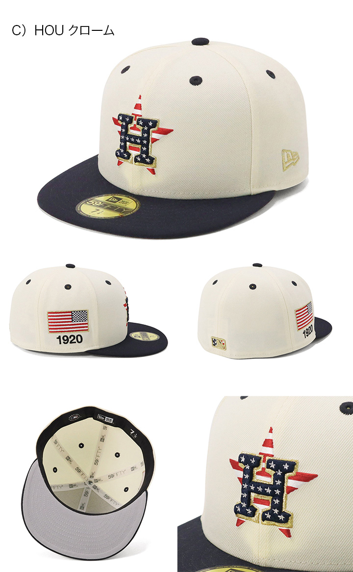 NEW ERA ニューエラキャップ 59FIFTY アメリカ国旗 ONSPOTZ別注