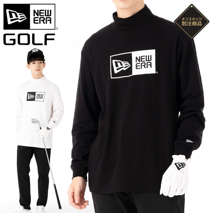 NEW ERA ニューエラ GOLFアパレル ハイネックロンT-BOXロゴ