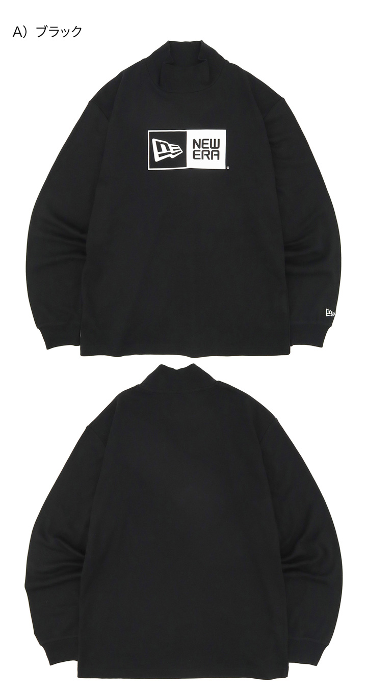 NEW ERA ニューエラ GOLFアパレル ハイネックロンT-BOXロゴ