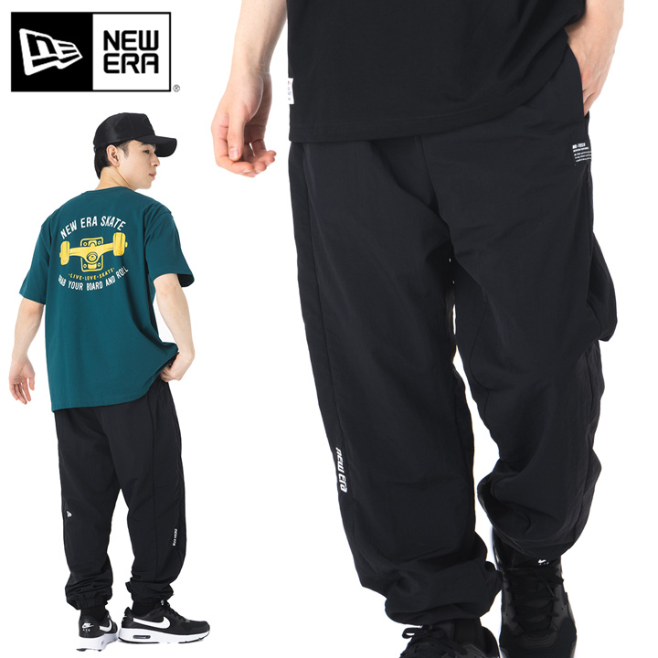 NEW ERA ニューエラ 韓国企画 ナイロン トラックパンツ
