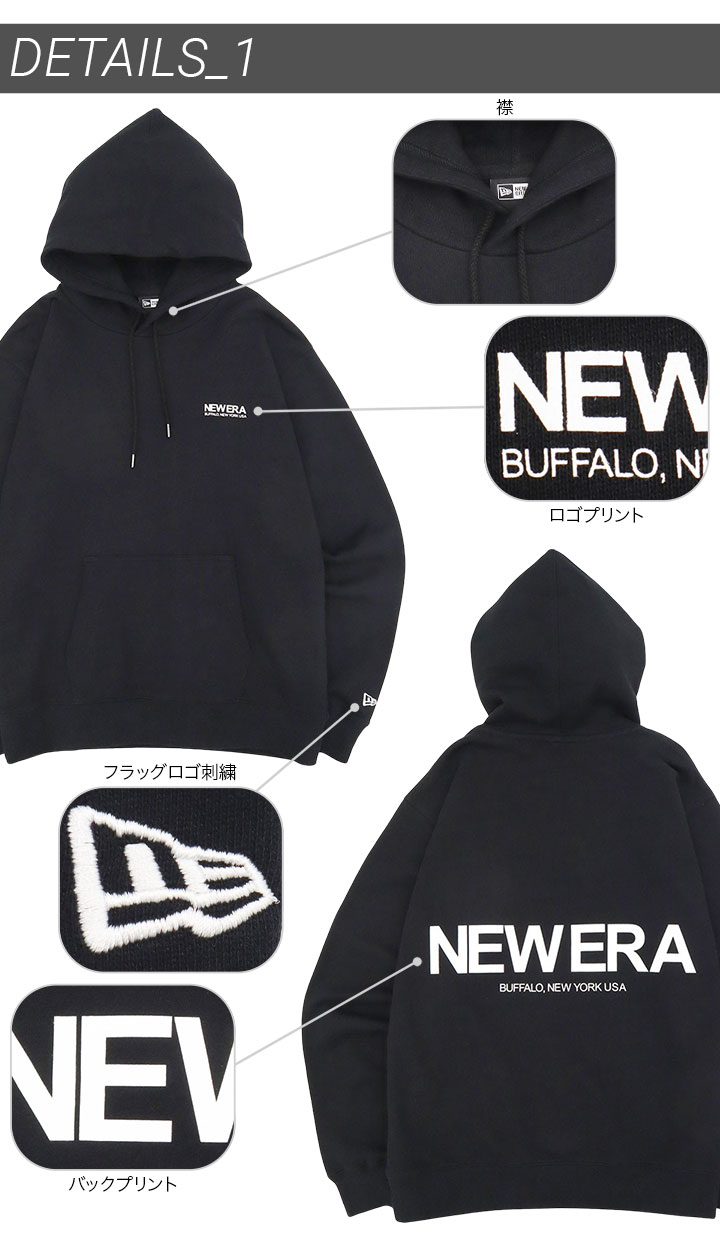 NEW ERA ニューエラ パーカー スウェット TheOriginロゴ