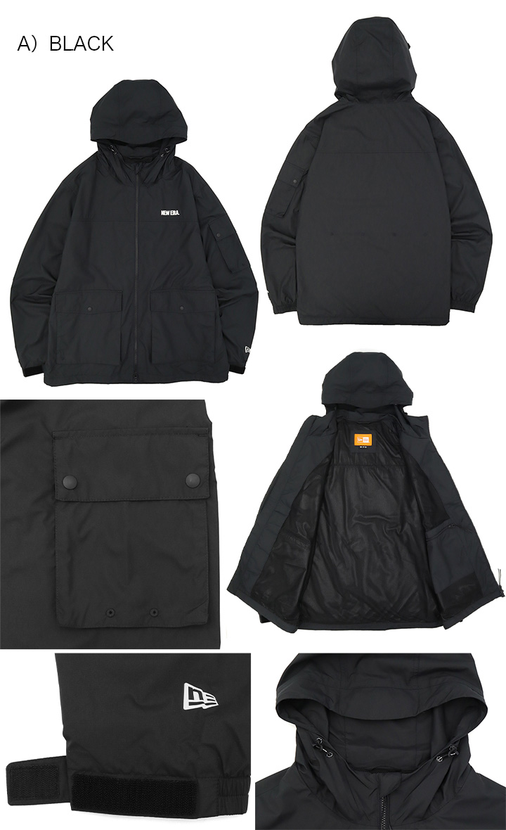 NEW ERA（ニューエラ） 韓国企画 ナイロン デタッチャブルジャケット