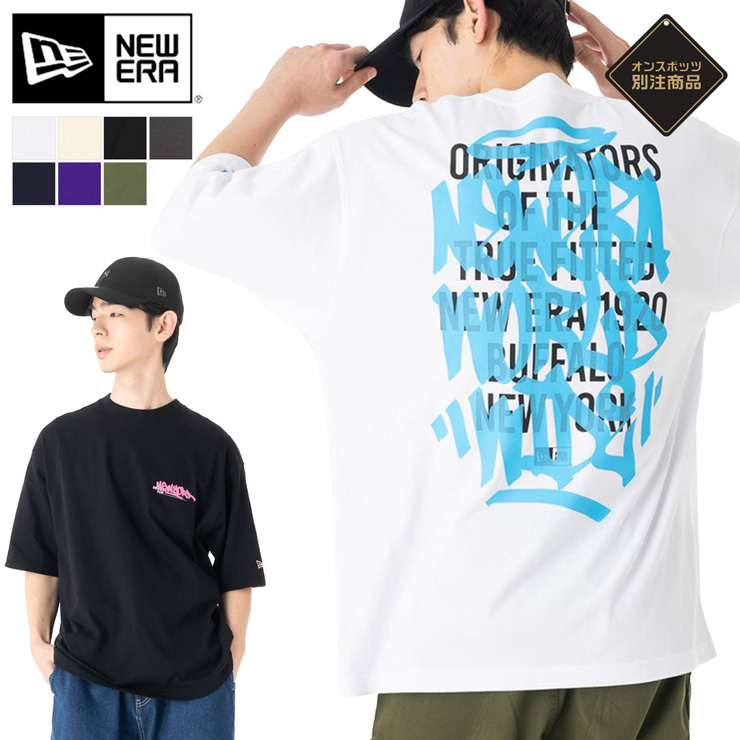 NEW ERA（ニューエラ） 半袖Tシャツ オーバーサイズ ONSPOTZ別注