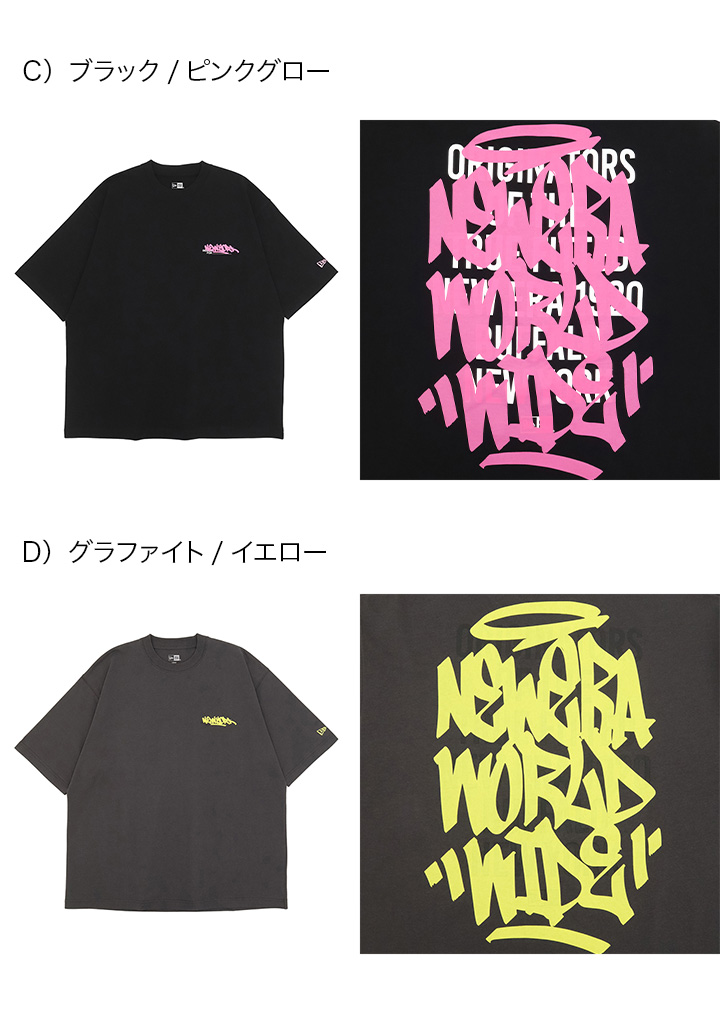 NEW ERA（ニューエラ） 半袖Tシャツ オーバーサイズ ONSPOTZ別注