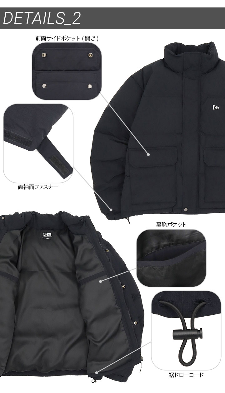 NEW ERA ニューエラ ダウンジャケット アウター 防寒 : ONSPOTZ NEW ERA ニューエラ ダウンジャケット アウター 防寒 : ONSPOTZ
