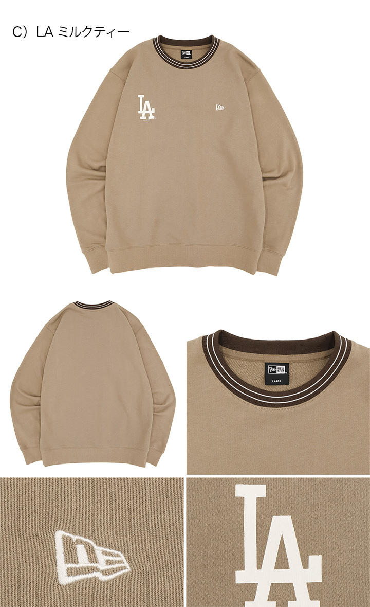 ニューエラNEWERAトレーナーSideTape Crew Neck Sweat NEW ERA ニューエラ トレーナー MLB スウェット : ONSPOTZ Yahoo
