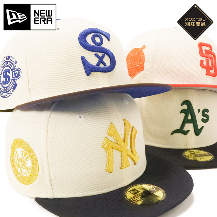 NEW ERA ニューエラキャップ ONSPOTZ別注 59FIFTYサイドバッチ