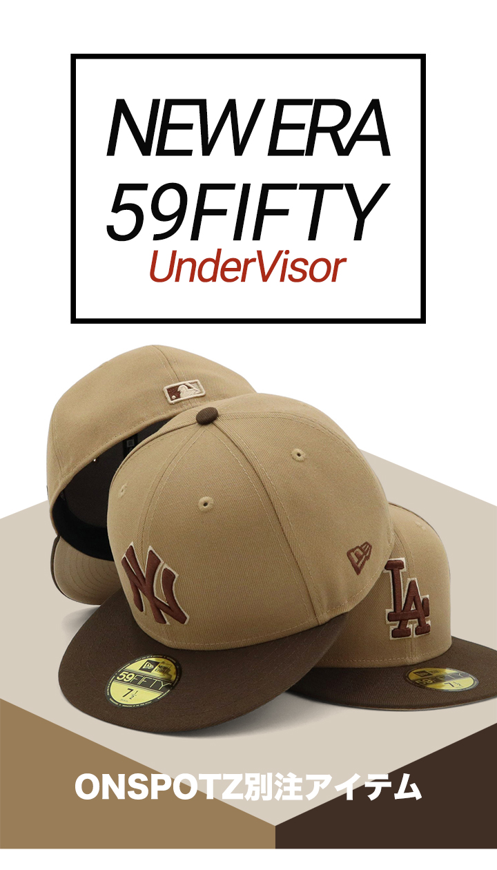 NEW ERA ニューエラキャップ MLB 59FIFTY ONSPOTZ別注 : ONSPOTZ