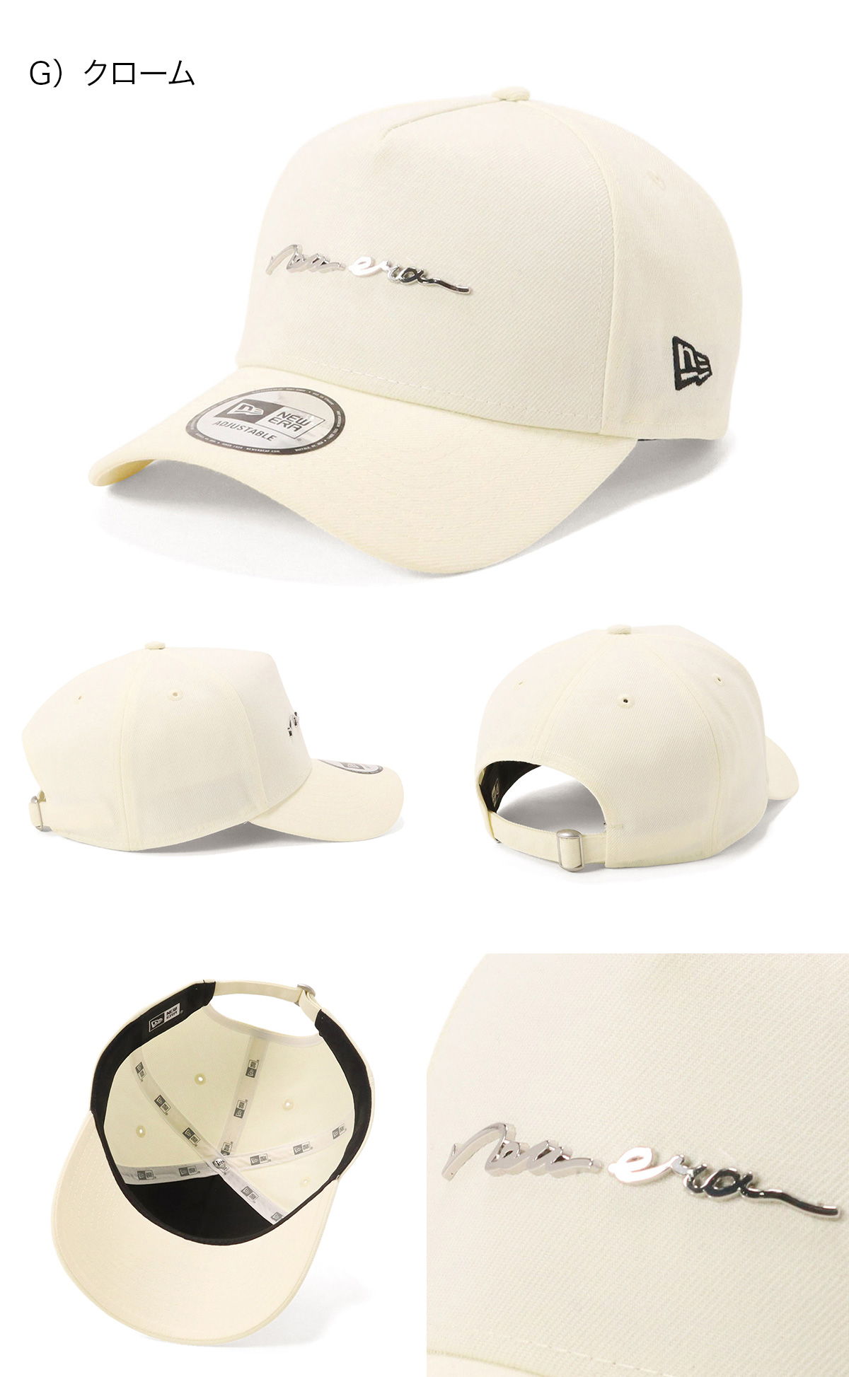 NEW ERA（ニューエラ） ニューエラキャップ 9FORTYA-Frame メタルロゴ