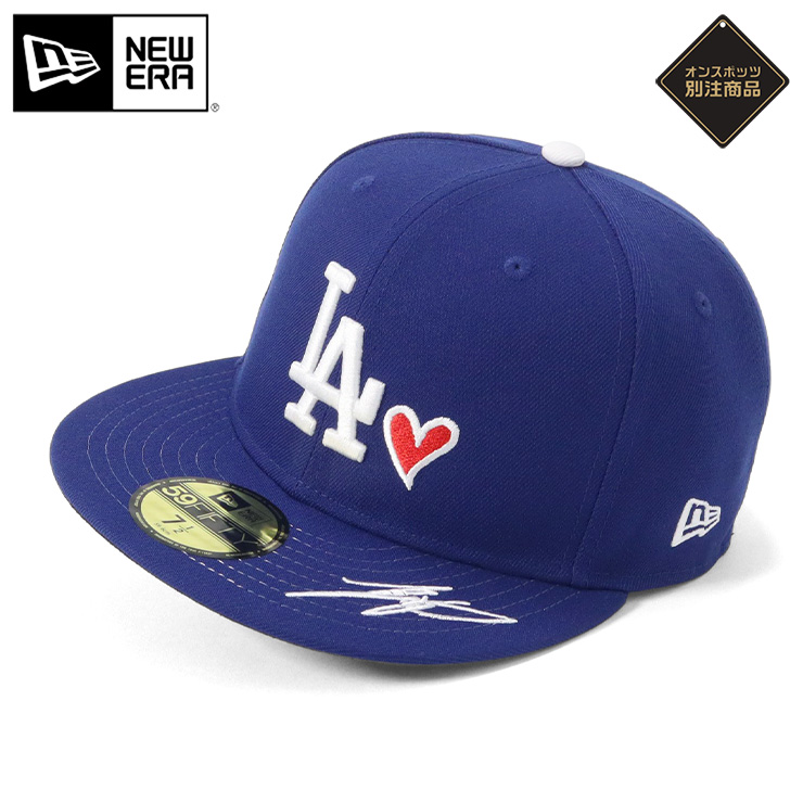 MLB大谷翔平LAドジャースショップ別注BIGフォントNewEraキャップ1/2 MLB大谷翔平LAドジャースショップ別注BIGフォントNewEraキャップ