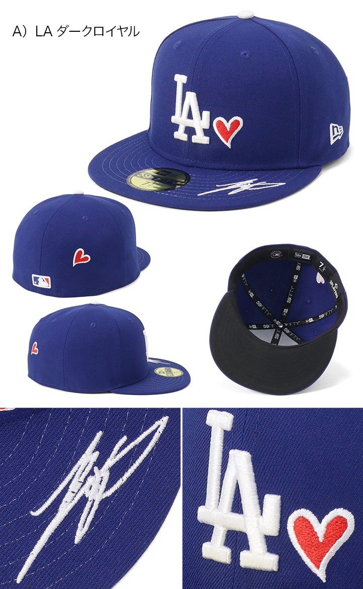 ニューエラ 59fifty LA ドジャース 大谷　7 1/2 ターコイズ NEW ERA ニューエラキャップ LAロサンゼルスドジャース大谷翔平